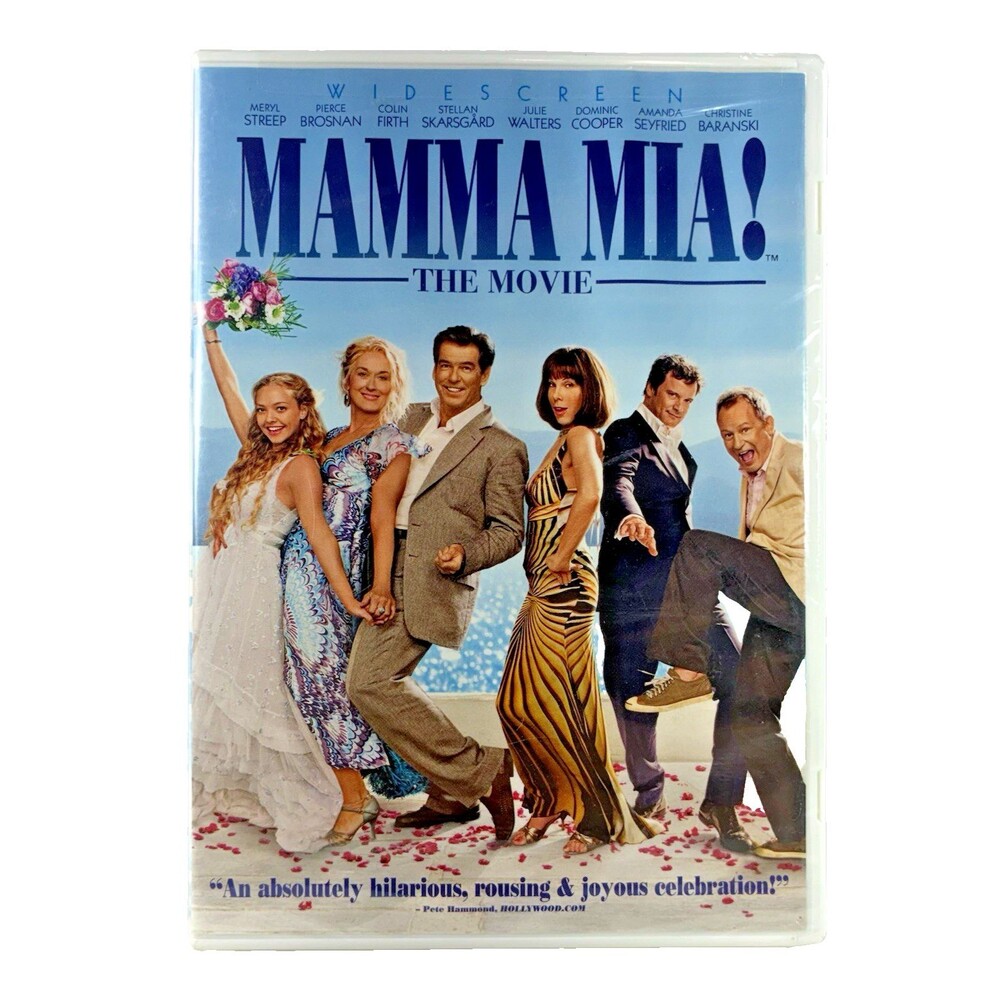Mamma Mia! Universal 2008 Widescreen DVD New Factory Sealed